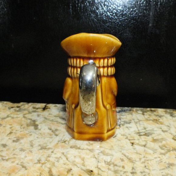 Vintage Lord Nelson Pottery Small Original Toby Jug Marked M/S Toby 91 - Picture 4 of 5